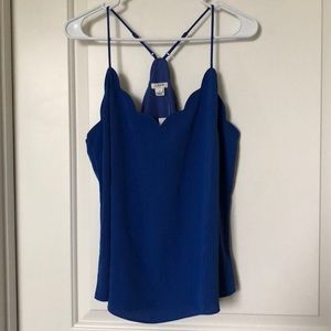 J Crew Factory Scallop Camisole